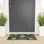 Ugly Medieval Cats Millefleur Welcome Mat Gallery Image 3