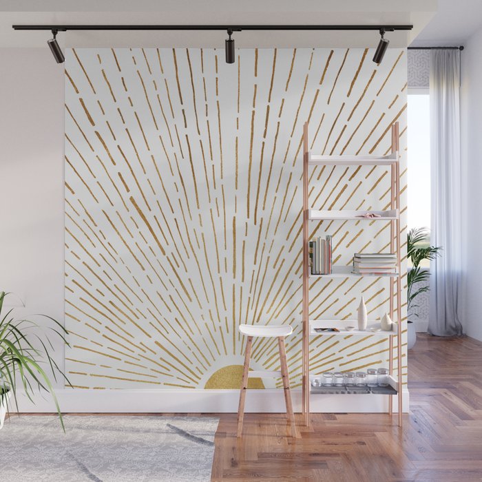 Let The Sunshine In Wall Mural Gallery Image 1