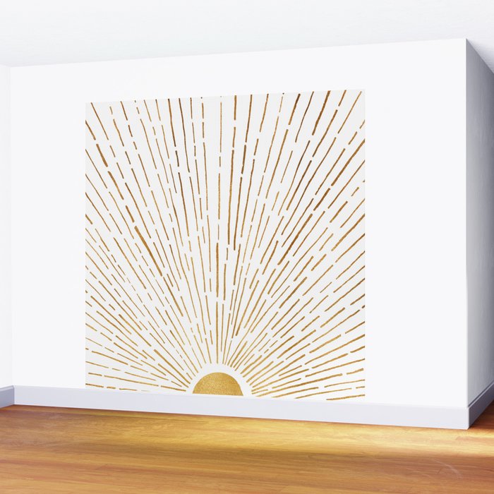 Let The Sunshine In Wall Mural Gallery Image 2