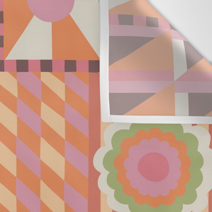 Composition 1 Wall Tapestry Gallery Image 3