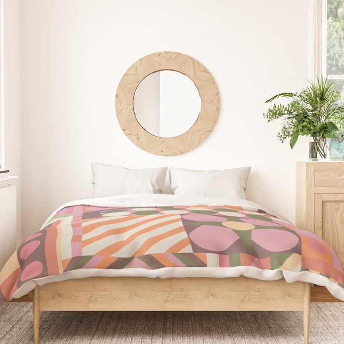 Composition 1 Duvet Cover Gallery Image 3