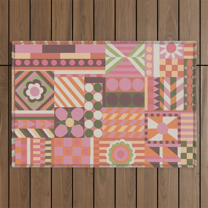 Composition 1 Outdoor Rug Gallery Image 1