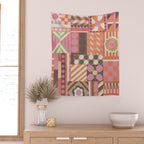 Composition 1 Wall Tapestry Gallery Image 2