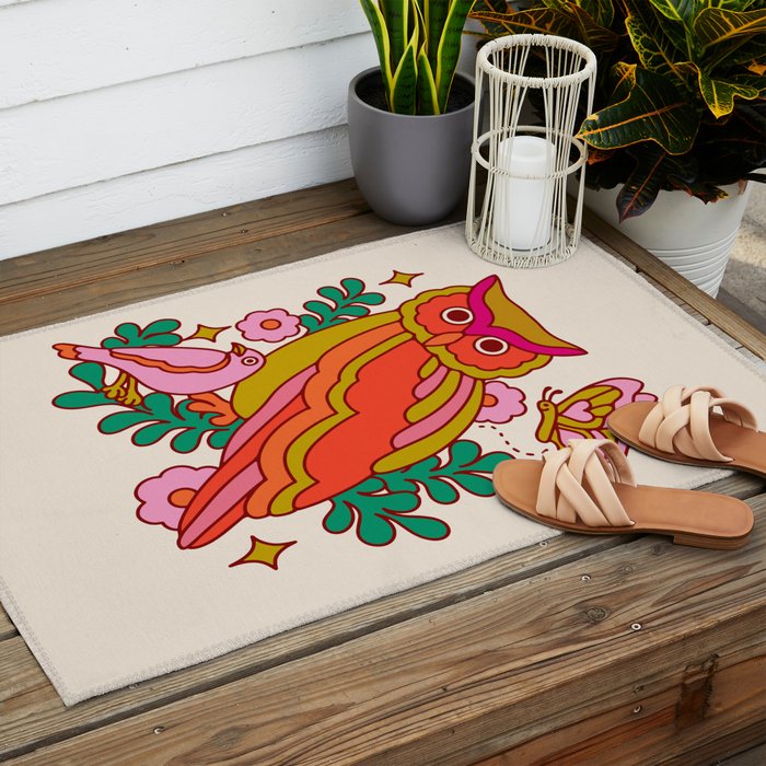 Owl Perch Outdoor Rug Gallery Image 2