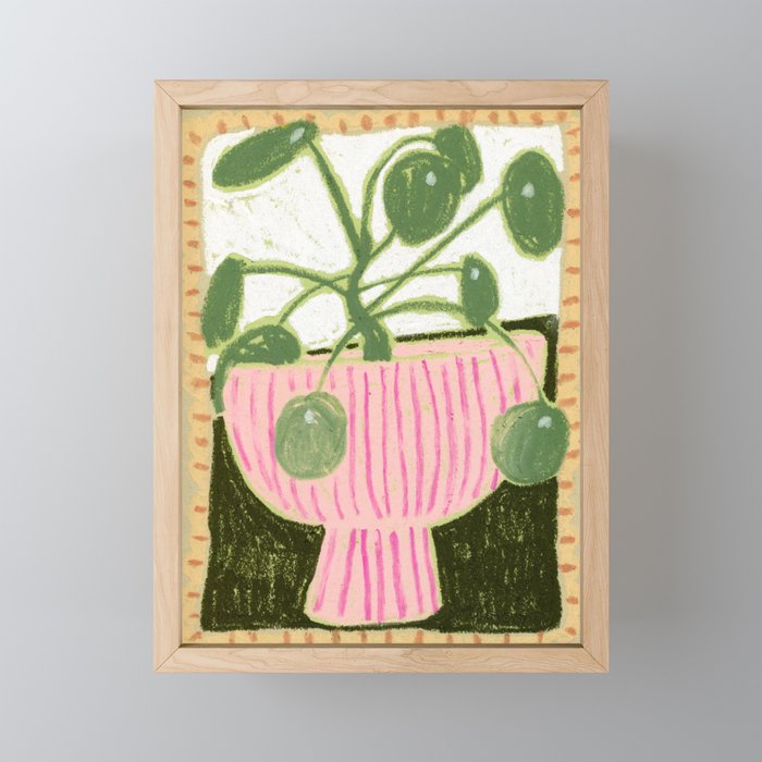 Pilea Mini Art Print Gallery Image 1