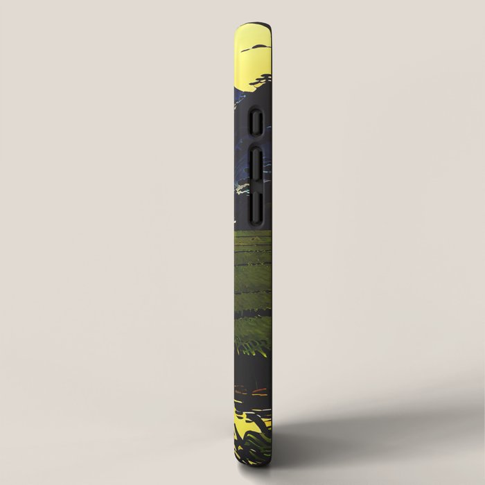 Prayer - A Contemporary Ukiyo-e Nature Landscape iPhone Case Gallery Image 2
