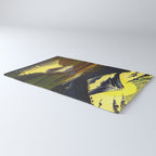 Prayer - A Contemporary Ukiyo-e Nature Landscape Rug Gallery Image 3