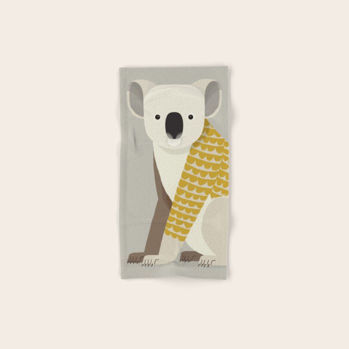Whimsical Koala Bath Towel Gallery Image 1