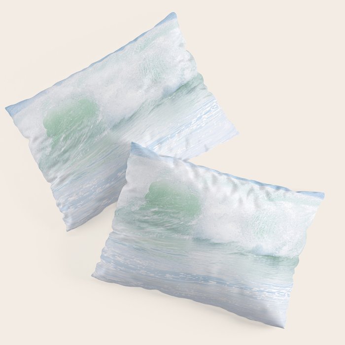 Crash II x Laguna Beach California Photography Pillow Sham Gallery Image 1