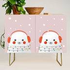 Christmas Animals - Cute Seal Credenza Gallery Image 1