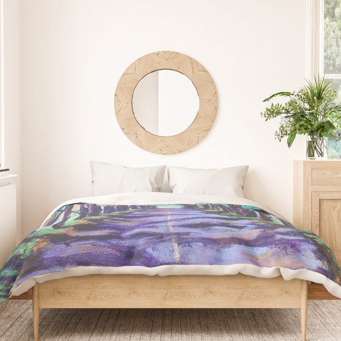 Kauai Tree Tunnel Duvet Cover Gallery Image 3