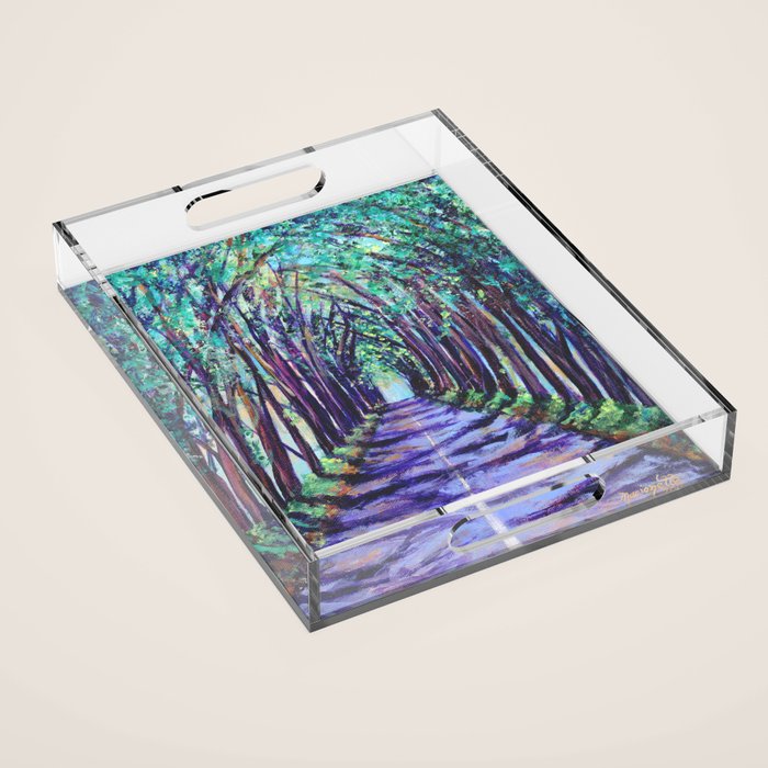 Kauai Tree Tunnel Acrylic Tray Gallery Image 1