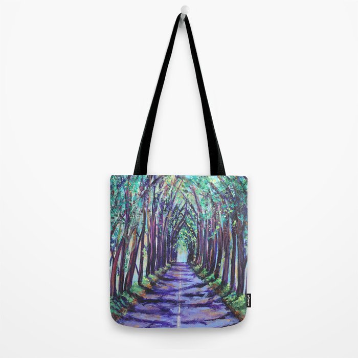 Kauai Tree Tunnel Tote Bag Gallery Image 2