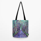 Kauai Tree Tunnel Tote Bag Gallery Image 2