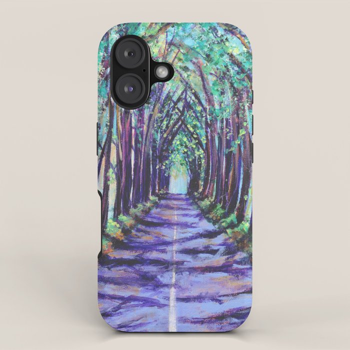 Kauai Tree Tunnel iPhone Case Gallery Image 1