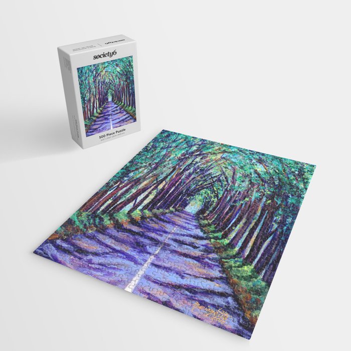 Kauai Tree Tunnel Jigsaw Puzzle Gallery Image 2