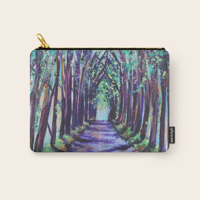 Kauai Tree Tunnel Carry All Pouch Gallery Image 1