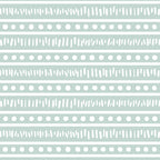 Modern Boho Mudcloth on Aqua Mint  Coffee Mug Gallery Image 2