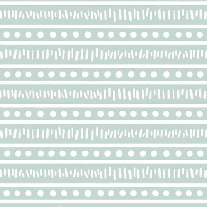 Modern Boho Mudcloth on Aqua Mint  Coffee Mug Gallery Image 2