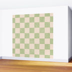 CHECKER - 001 - Sage Wall Mural Gallery Image 2