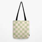 CHECKER - 001 - Sage Tote Bag Gallery Image 2