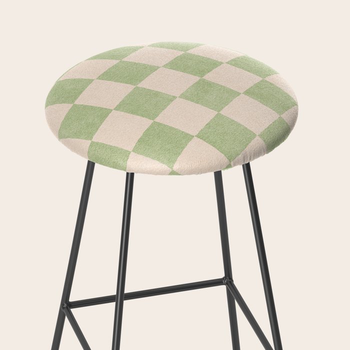 CHECKER - 001 - Sage Stool Gallery Image 2