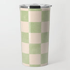 CHECKER - 001 - Sage Travel Mug Gallery Image 1
