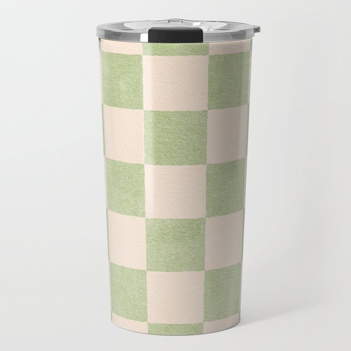 CHECKER - 001 - Sage Travel Mug Gallery Image 1