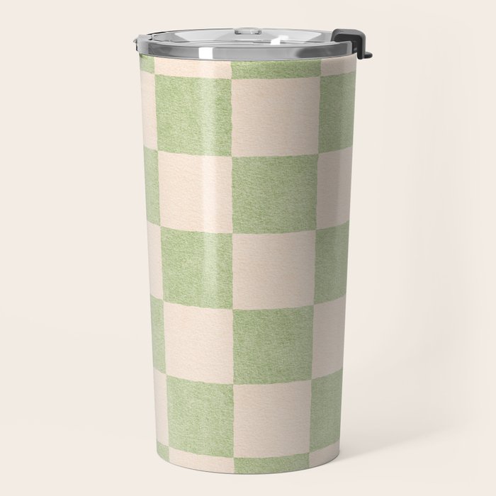 CHECKER - 001 - Sage Travel Mug Gallery Image 2