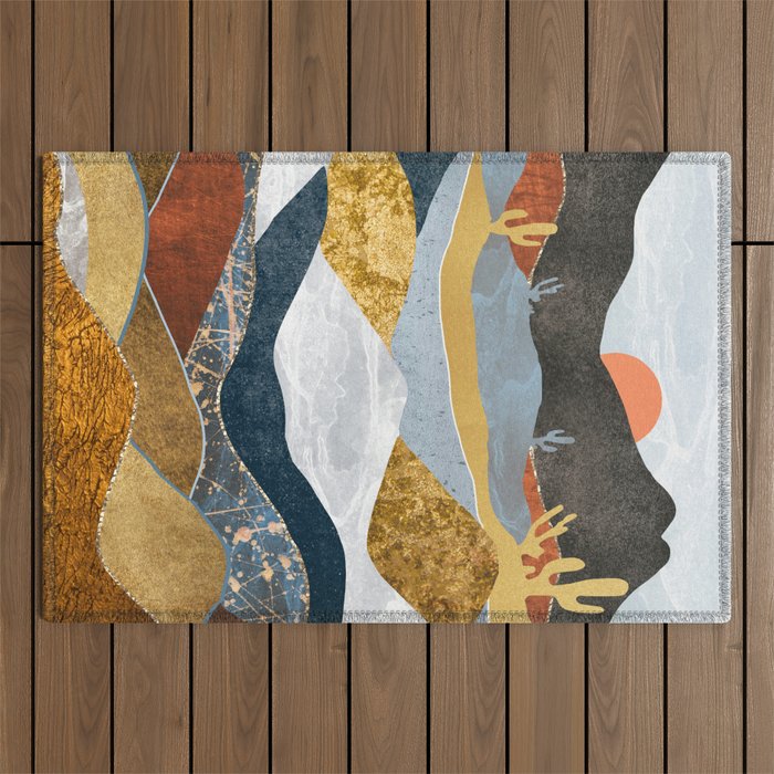 Desert Cold Outdoor Rug Gallery Image 1