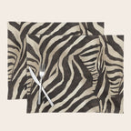 Zebra Stripes African Pattern Placemat Gallery Image 1