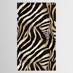 Zebra Stripes African Pattern Tablecloth Gallery Image 2