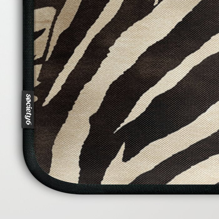 Zebra Stripes African Pattern Laptop Sleeve Gallery Image 3