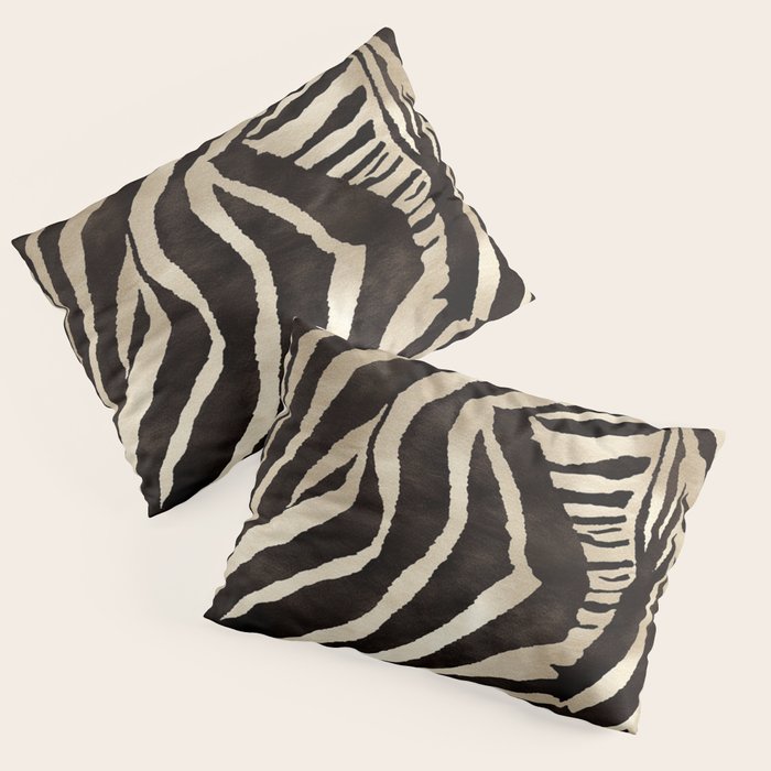 Zebra Stripes African Pattern Pillow Sham Gallery Image 3