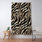 Zebra Stripes African Pattern Window Curtain Gallery Image 5