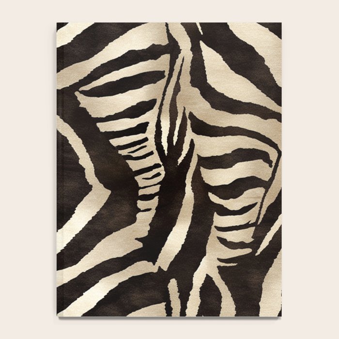 Zebra Stripes African Pattern Notebook Gallery Image 4