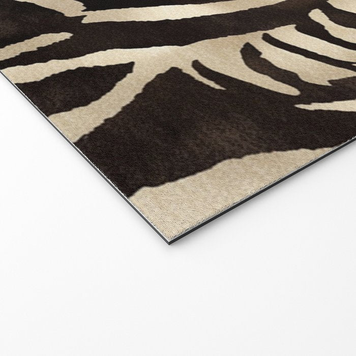 Zebra Stripes African Pattern Welcome Mat Gallery Image 2
