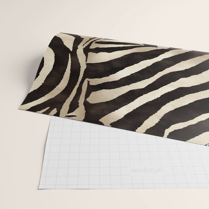 Zebra Stripes African Pattern Wrapping Paper Gallery Image 2