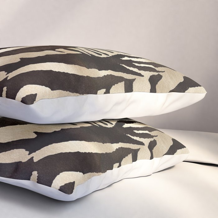 Zebra Stripes African Pattern Pillow Sham Gallery Image 3