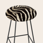 Zebra Stripes African Pattern Stool Gallery Image 2