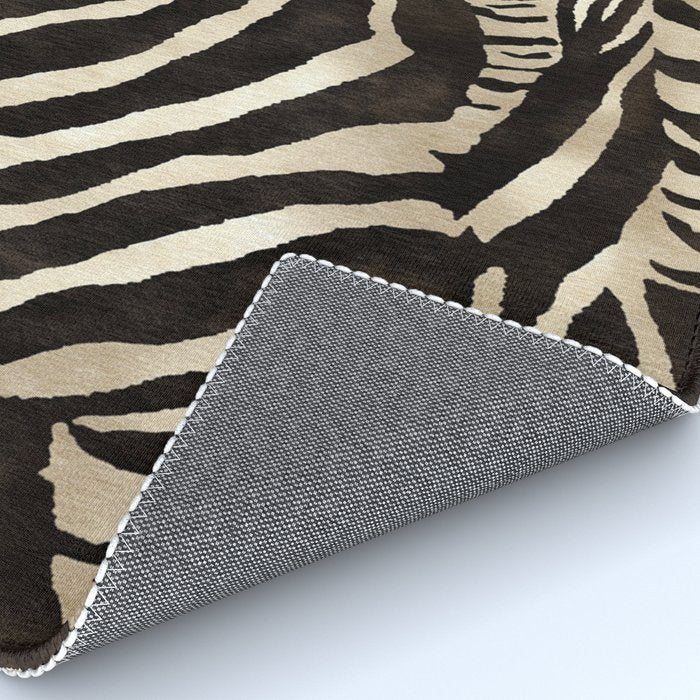 Zebra Stripes African Pattern Rug Gallery Image 4
