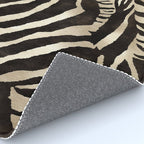 Zebra Stripes African Pattern Rug Gallery Image 4