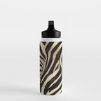 Zebra Stripes African Pattern Water Bottle Gallery Image 3