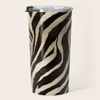 Zebra Stripes African Pattern Travel Mug Gallery Image 3