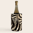 Zebra Stripes African Pattern Wine Chiller Gallery Image 3
