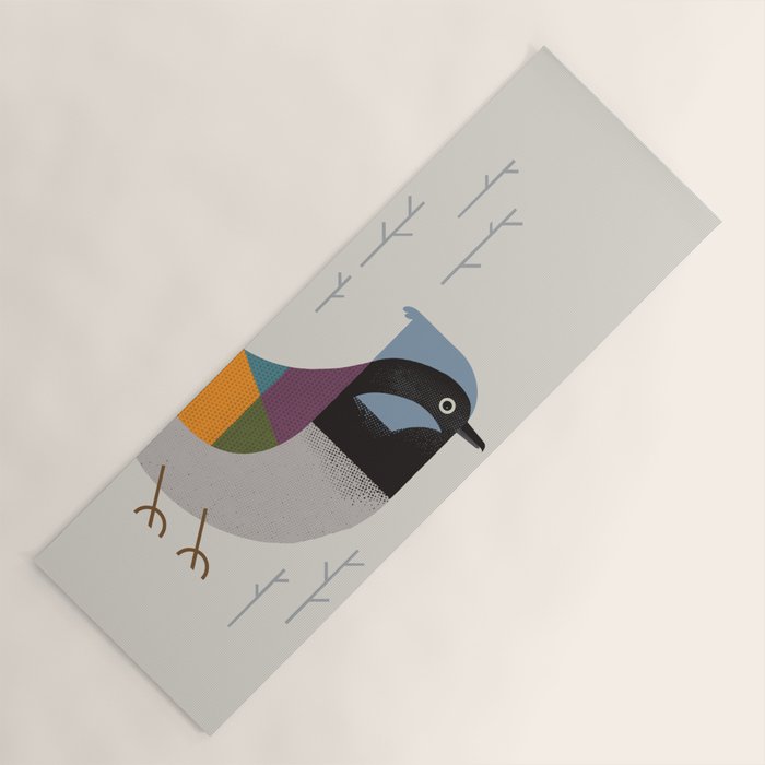 Superb Fairywren Yoga Mat Gallery Image 1
