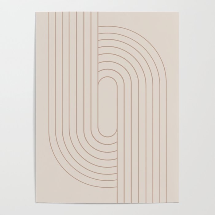 Oval Lines Abstract XXIX Poster Gallery Image 1