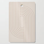 Oval Lines Abstract XXIX Cutting Board Gallery Image 1