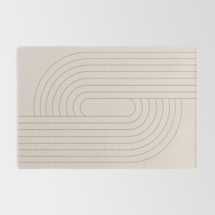 Oval Lines Abstract XXIX Rug Gallery Image 2