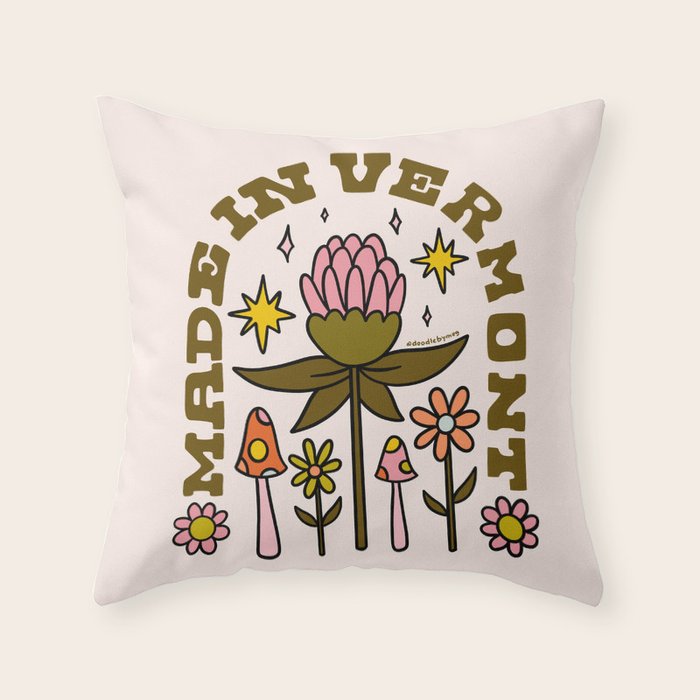 Made In Vermont Throw Pillow Gallery Image 6